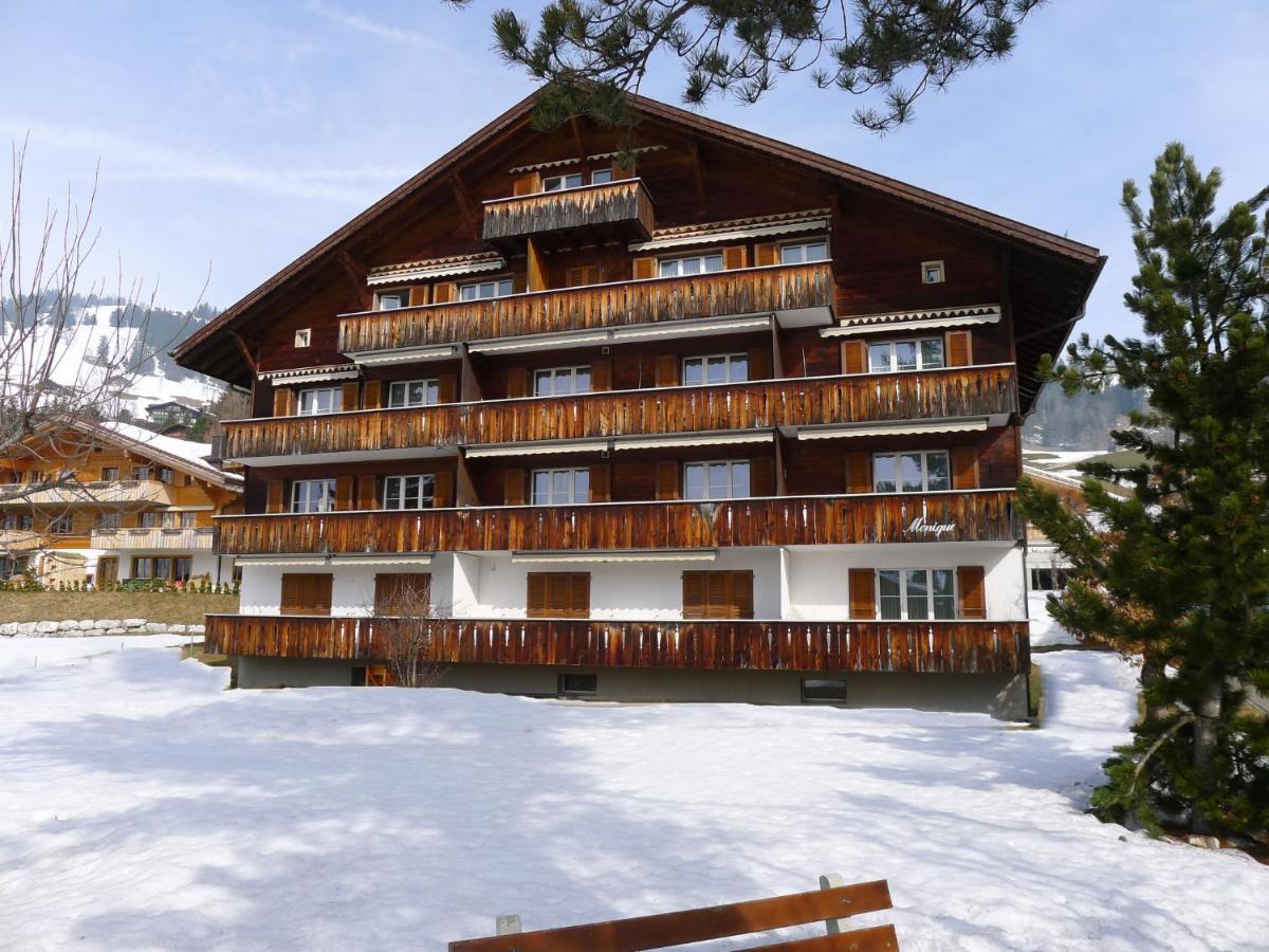 Apartment Monique Nr- 9 By Interhome Gstaad Dış mekan fotoğraf